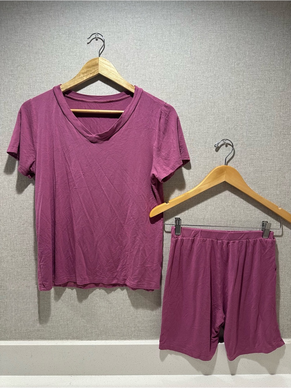 Women's Biker Short Sleeve Set